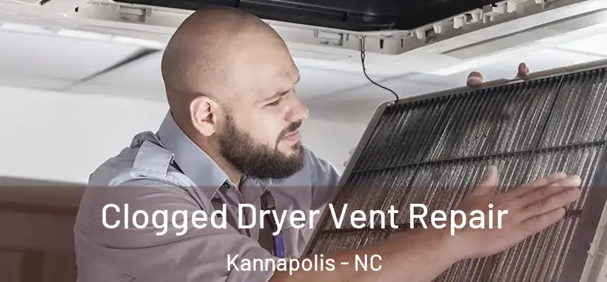 Clogged Dryer Vent Repair Kannapolis - NC